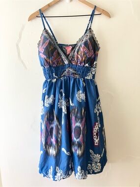 SHE’S COOL Y2K Printed Bubble Summer Dress